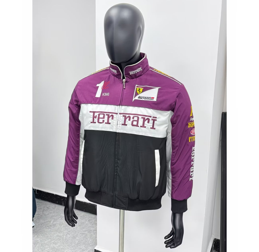 LIMITED EDITION F1 Purple - Puffer Jacket