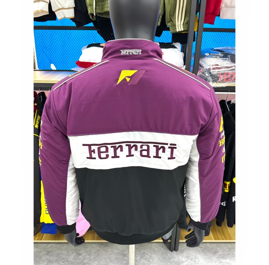LIMITED EDITION F1 Purple - Puffer Jacket