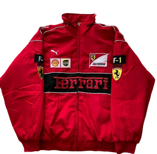 F1 Red - Puffer Jacket.