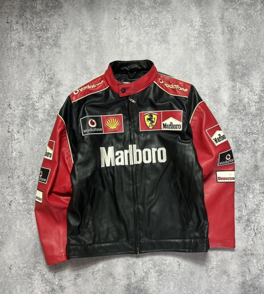 F1 Red Special Leather Jacket