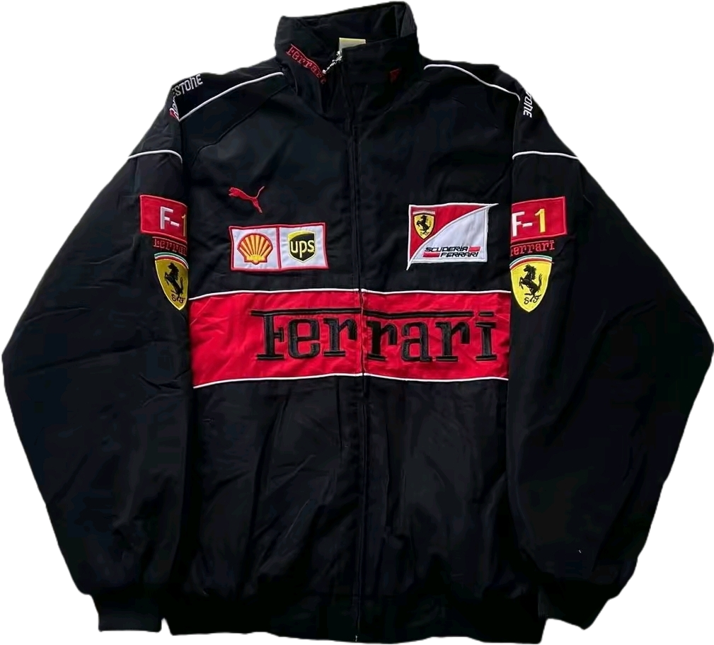 F1 Black - Windbreaker/Thin Jacket.