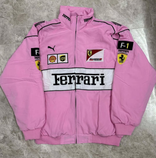 F1 Pink - Puffer Jacket.